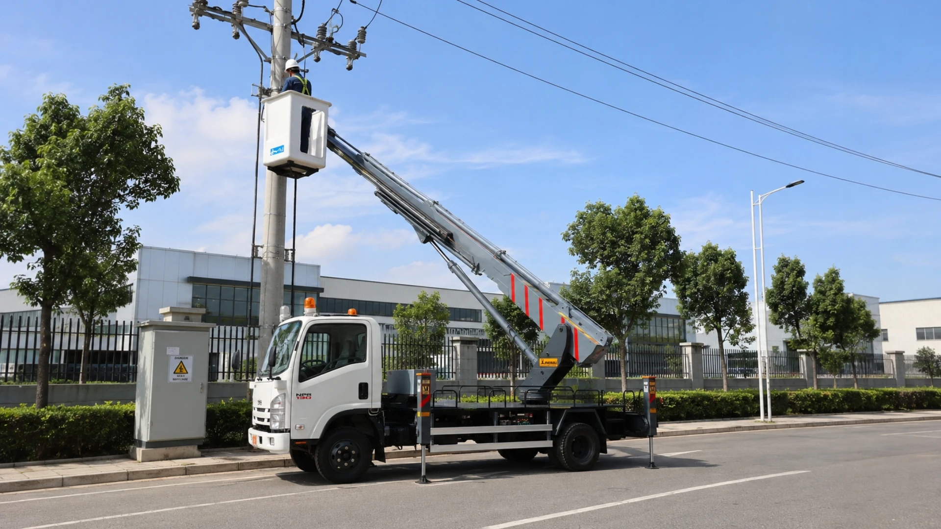 MATBP 14m bucket platform